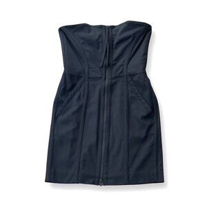 Gucci black strapless dress size 42